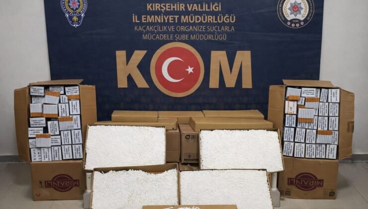 Kırşehir emniyetinden kaçakçılık operasyonu