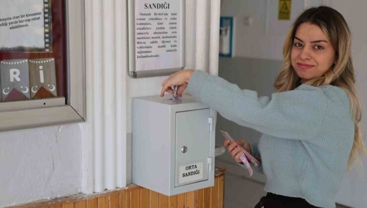 Kırşehir Endüstri ve Meslek Lisesi’nde Ahiliğin ’orta sandığı’ geleneği yaşatılıyor