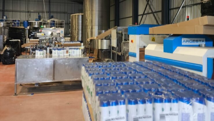 Kocaeli’de jandarma ve zabıtadan kaçak imalathaneye ortak operasyon