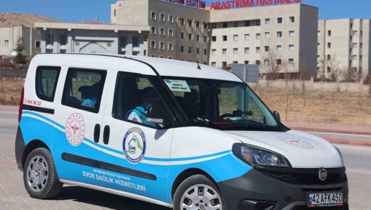 Konya’da ilk; evden çıkamayan engelli hastalara evde sağlık raporu hizmeti