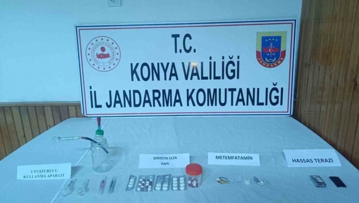 Konya’da jandarmadan uyuşturucu operasyonları: 11 tutuklama