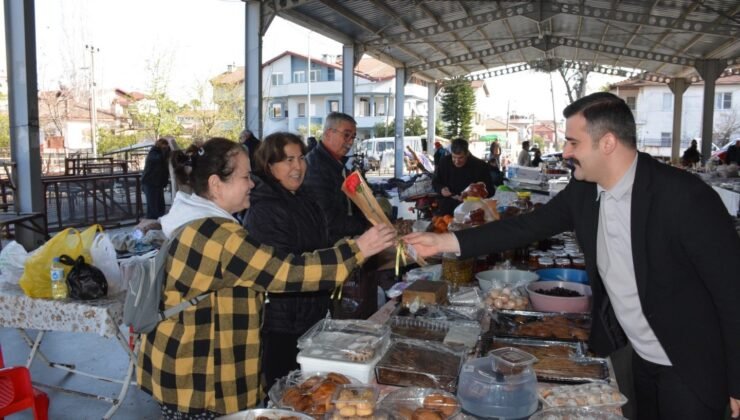 Köyceğiz Kaymakamı Kumcu, üretici kadınların gününü kutladı