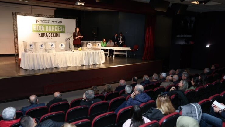 Küçükçekmece Belediyesi hobi bahçelerinin yeni dönem sahipleri belli oldu