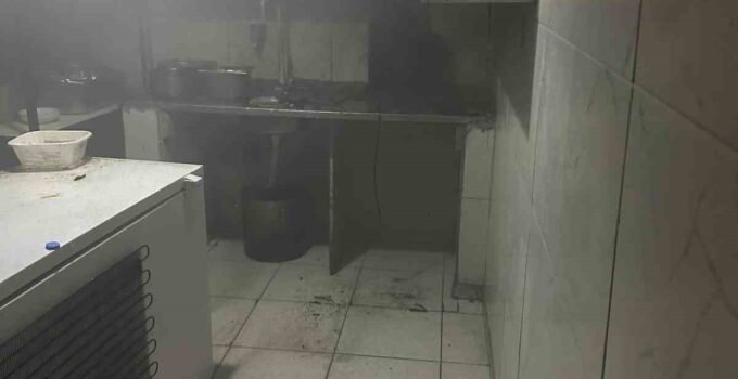 Kurtalan’da yemek işletmesinde yangın