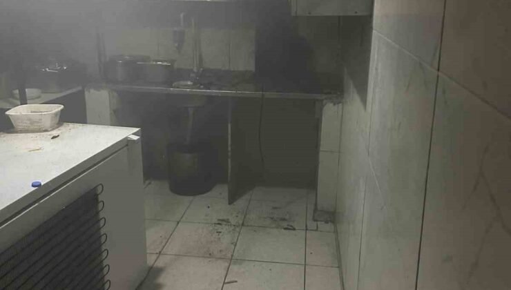 Kurtalan’da yemek işletmesinde yangın