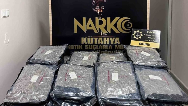 Kütahya’da uyuşturucu ile mücadele çalışmaları