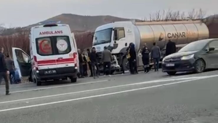 Malatya’da kontrolden çıkan kamyon hafif ticari araca çarptı: 1 ölü, 1 yaralı