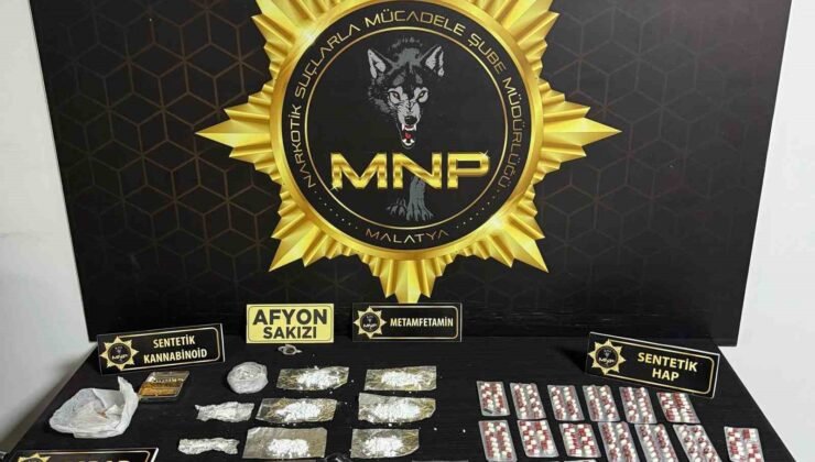 Malatya’da uyuşturucu operasyonu: 7 tutuklama