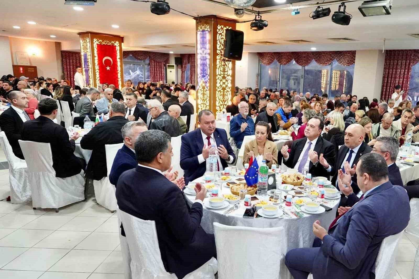 Manisa ile Balkan coğrafyası iftar sofrasında buluştu