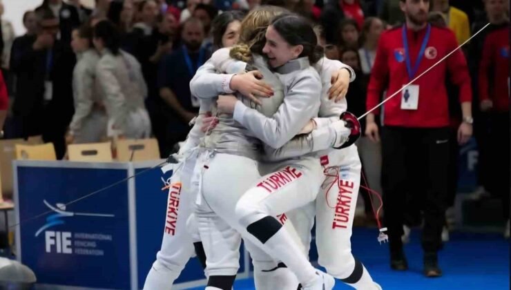 Manisalı eskrimci Berra Kürek Avrupa ikincisi oldu
