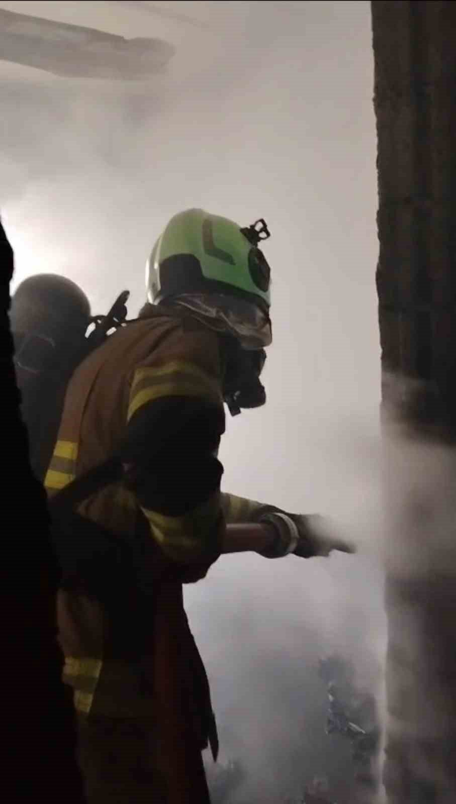 Mardin’de müstakil evde çıkan yangın söndürüldü