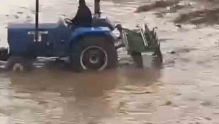Mardin’de sağanak hayatı olumsuz etkiledi
