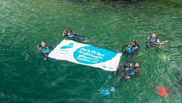 Marmara’nın derinliklerindeki “Hayalet Ağ” tehdidine sanat dokunuşu: Çıkarılan ağlar sanat eserine dönüştü
