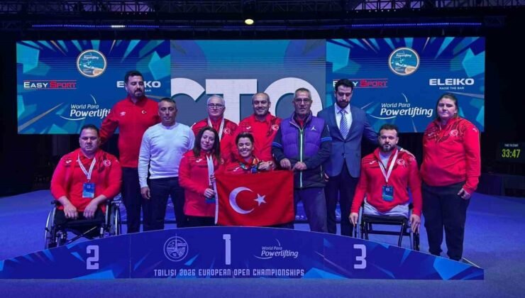 Meram Belediyesporlu Besra Duman, Avrupa şampiyonu oldu