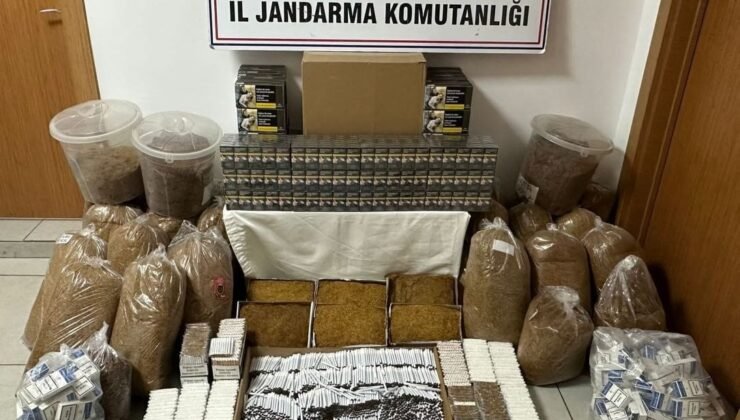 Mersin’de sigara kaçakçılığı operasyonu: 2 gözaltı