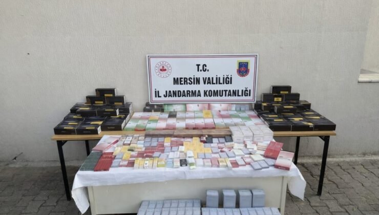 Mersin’de sigara kaçakçılığıyla mücadele 1 şüpheli yakalandı