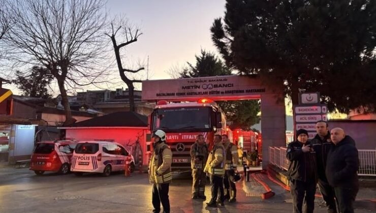 Metin Sabancı Baltalimanı Kemik Hastalıkları Eğitim ve Araştırma Hastanesi’nde yangın: 11 hasta tahliye edildi