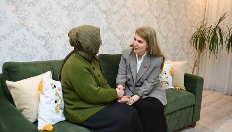 Milletvekili Ölmeztoprak’tan Nur öğretmene ’geçmiş olsun’ ziyareti