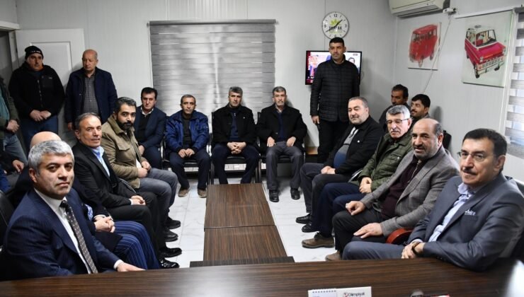 Milletvekili Tüfenkci’den Minibüsçüler Odası’na ziyaret