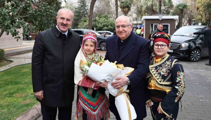 Milli Savunma Bakanı Yaşar Güler, Çanakkale Valiliğini ziyaret etti