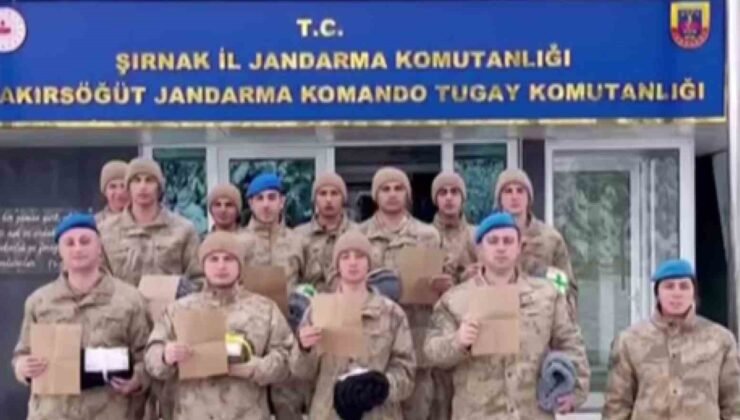 Minik yüreklerden Mehmetçiğe sıcak dokunuş