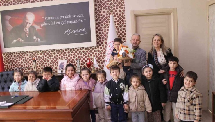 Miniklerden Tıp Bayramı’nda anlamlı buluşma