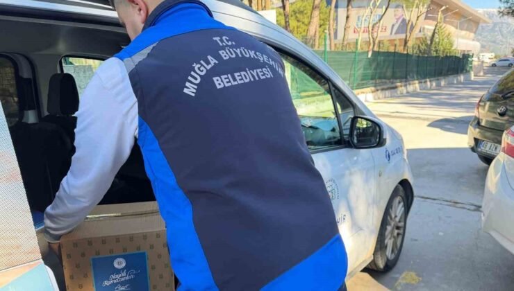 Muğla Büyükşehir’den Şubat ayında 25 milyon TL sosyal destek