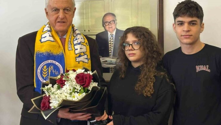 Muharrem Hasbi Anadolu Lisesinden Yırcalı’ya teşekkür