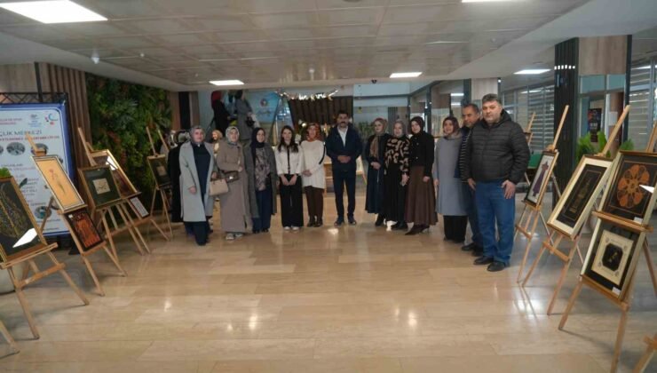 Muş’ta “Sanatın Diliyle Değerlerimiz” sergisi açıldı