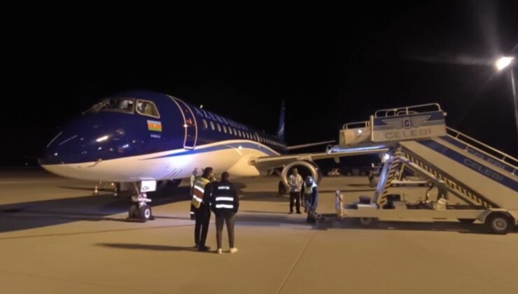 Nahçıvan havalimanı yeniden uçuşlara açıldı