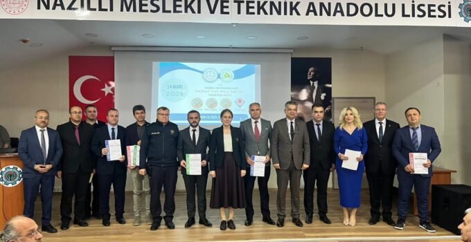 Nazilli’de projeleri ile dereceye giren okullar için ödül töreni düzenlendi