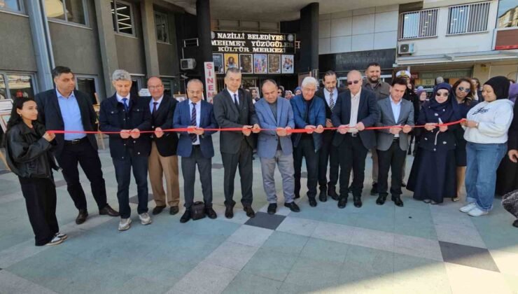 Nazilli’de Tezhip, Ebru ve Hüsn-i Hat Sergisi açıldı