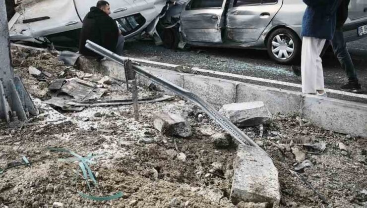 Nevşehir’de iki otomobil çarpıştı: 3 yaralı