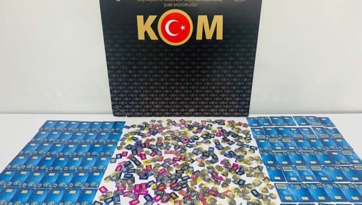 Niğde’de 5.5 milyon TL değerinde sahte altın ele geçirildi