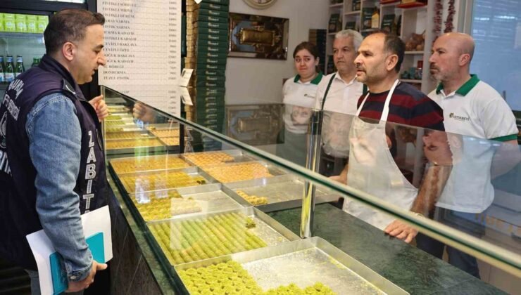 Nilüfer’de tatlı üreticilerine sıkı denetim