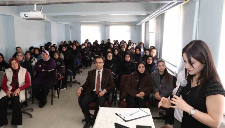 Öğrencilere verem hastalığı anlatıldı