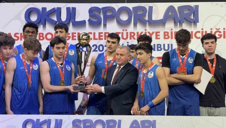 Okul Sporları Basketbol Gençler Türkiye Birinciliği finali İstanbul’da oynandı