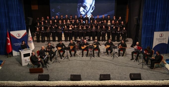 OMÜ’de Aşık Veysel anıldı