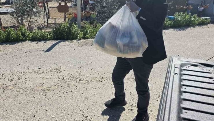 Onlarca aileye gıda kolisi dağıttı
