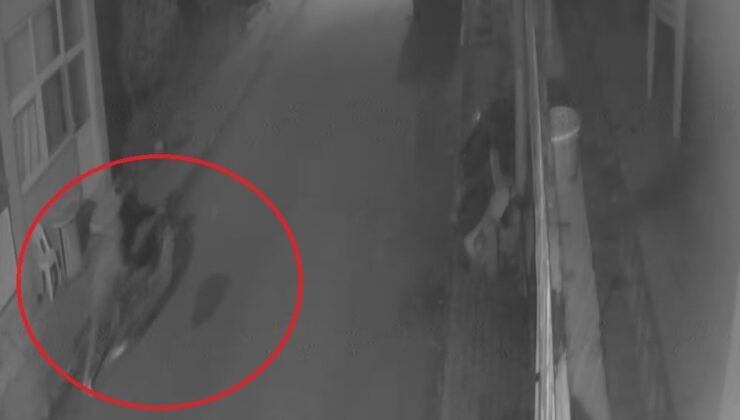 Park halindeki motosikleti çaldılar