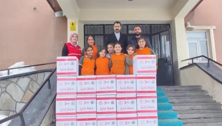 Patnos’ta “Bir sınıf bir koli projesi” etkinliği