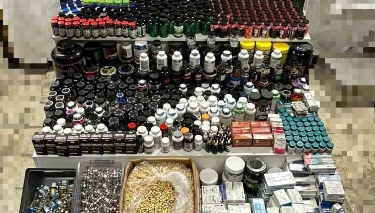 Polis 5 milyon lira değerinde kaçak ilaç ve gıda takviyesi ele geçirdi