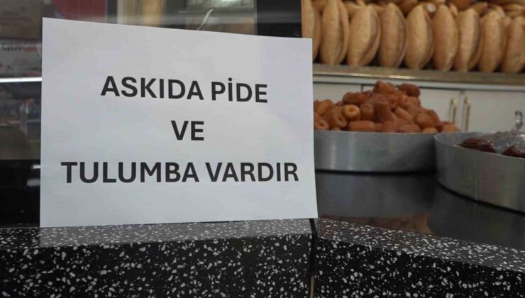 Rize’de askıda ekmek, pidenin ardından askıda tulumba kampanyası başladı