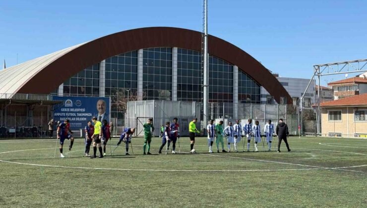 Şahinbey Ampute deplasmandan galibiyetle döndü