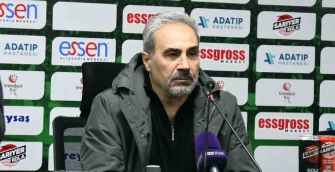 Sakaryaspor – Sarıyer maçının ardından