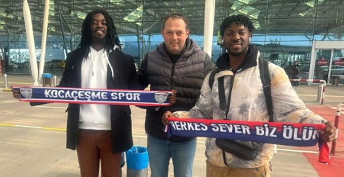 Salihli Kocaçeşmespor’a iki Gabonlu futbolcu