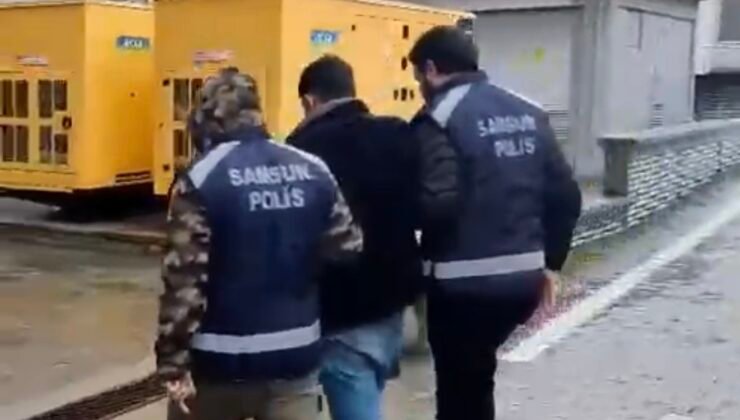 Samsun’da 9 yıl 5 ay 10 gün hapis cezası bulunan şahıs yakalandı