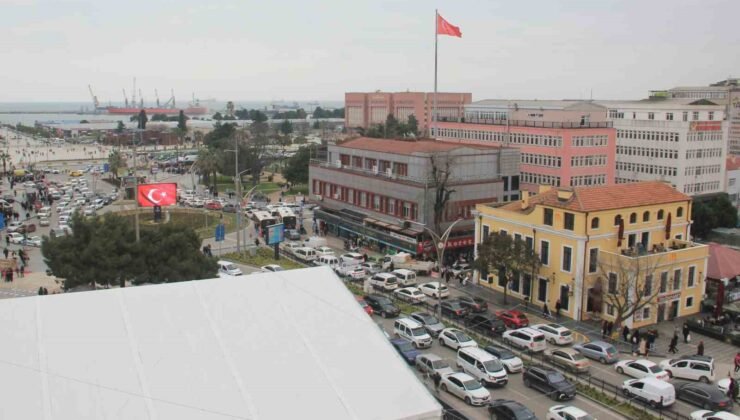 Samsun’da bayram yoğunluğu