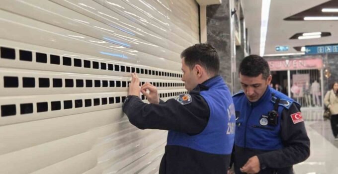 Samsun’da CityMall AVM’ye mühür