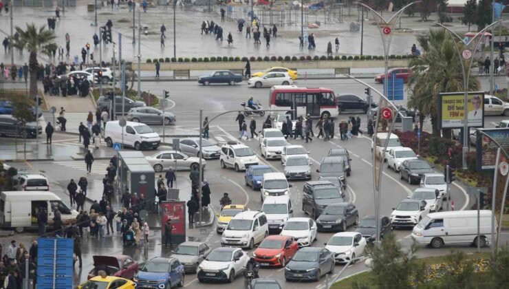 Samsun’da motorlu kara taşıtı sayısı 541 bini aştı
